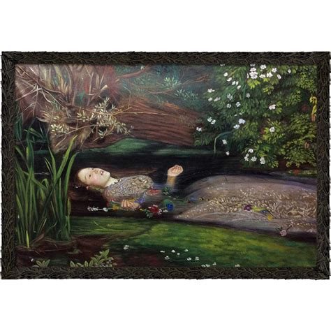The Painting Of Ophelia In The Water - who painted ophelia in the river