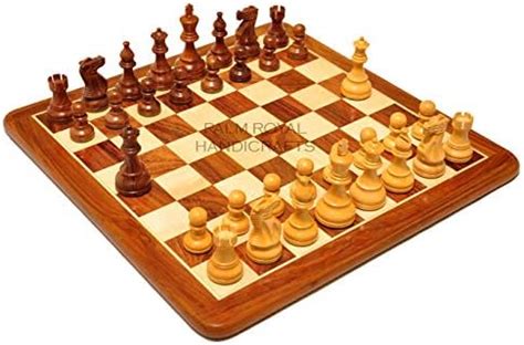 Buy Playminds All 21" X 21" Tournament Size Wooden Laminated Chess ...