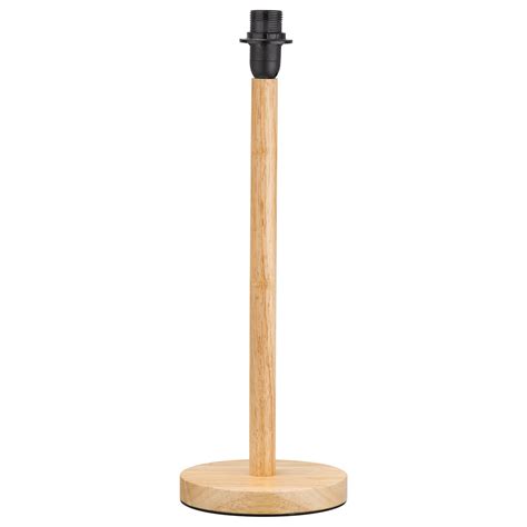 Maple 41cm Timber Lamp Base – Verve Lighting