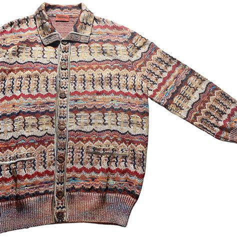 MISSONI jacquard knit cardigan | NOIR ONLINE