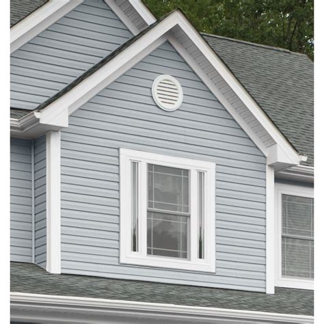Georgia-Pacific Shadow Ridge Double 4-in Dutch lap Blue Vinyl Siding ...