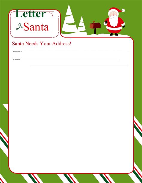Word Christmas Letter Template