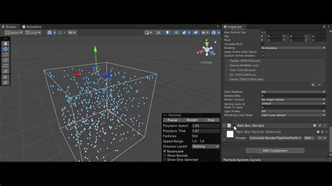 Unity Particle Demo 的图像结果