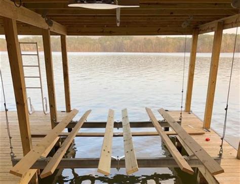 Image result for Pontoon Boat Lift Modification