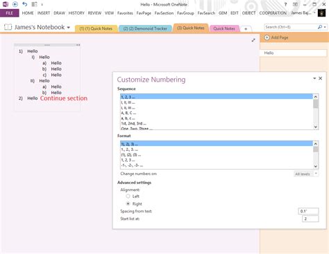 Image result for Lists in OneNote