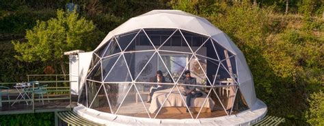 Dome with a Private Deck| Avalon Cottages, Kanatal