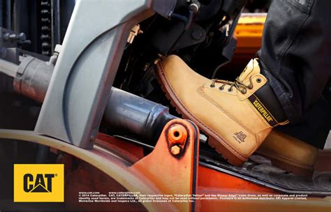 P708215 CAT | CAT Holton Honey Steel Toe Capped Men's Safety Boots, UK ...