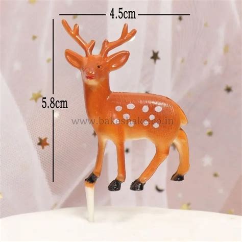 Reindeer Cake Topper Style 1