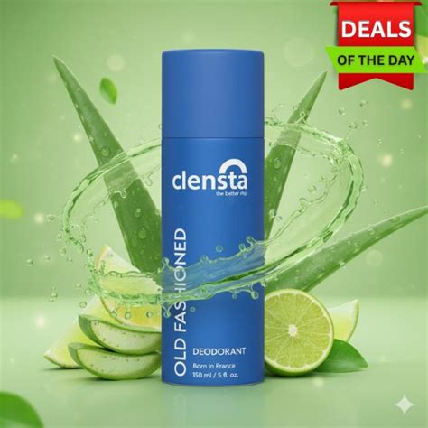 Deals of the Day| Clensta OLD Fashioned Deodorant 150ML for unisex ...