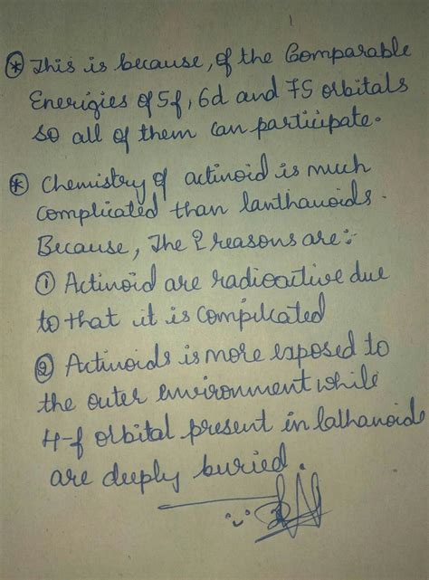 How would you account for the following ? 1. Lanthanoids form primarily ...