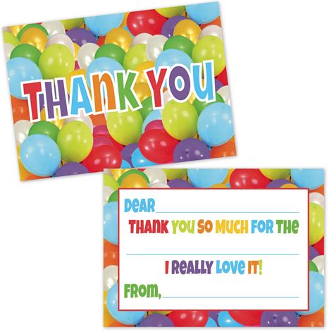 Buy Old Blue Door Invites Colorful Party Balloons Fill in The Blank ...