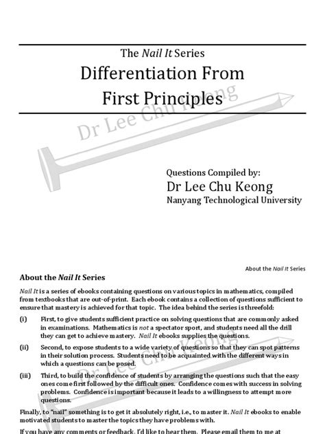 Image result for Differentiation From First Principles Exam Questions