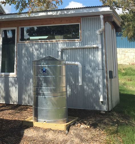 Galvanized Steel Water Storage Cistern Tank - 400 Gallon | TMT400