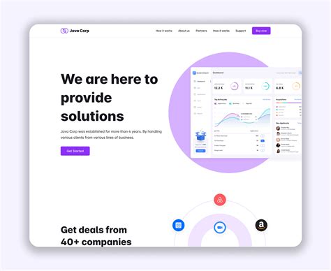 Image result for Java Main Page Design