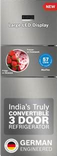 Triple Door Refrigerators - Buy Triple Door Refrigerators/Fridges ...