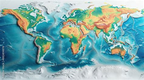 Geographic Map of the World 的图像结果