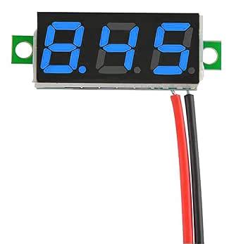 Shockley Two-Wire 2 wire 0.28 Inch Calibratable Mini Digital DC ...