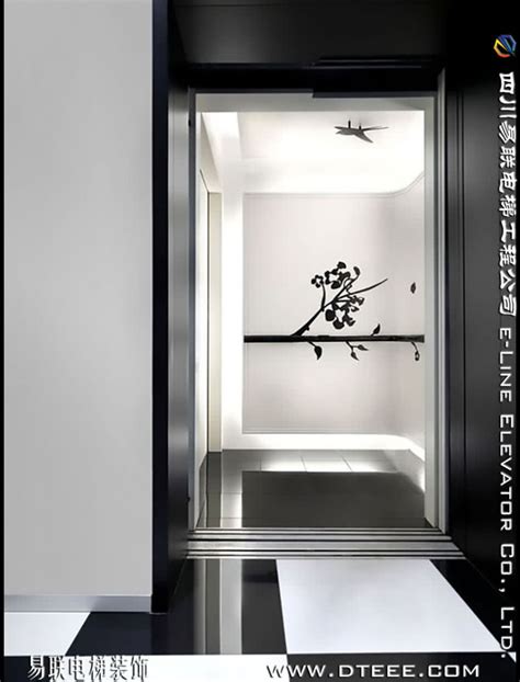 电梯装修轿厢装潢YL-JX2916 - 成都电梯装饰装潢_四川易联电梯工程公司