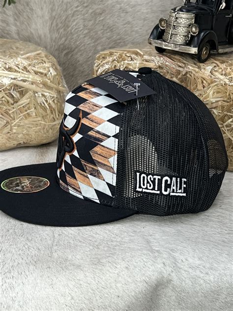 Lost Calf Hat Rustic Black Flat | Rancho El Mesquite