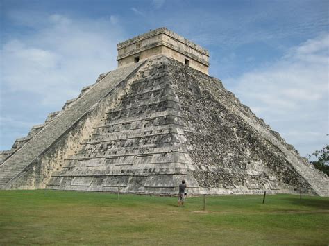 Temple of Kukulkan- Chichen Itza in Mexico- UNESCO World Heritage site ...