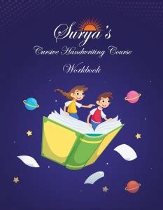 Surya's Cursive Handwriting Course - Workbook: Buy Surya's Cursive ...