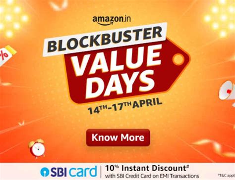 Amazon Blockbuster Value Days is starting on April 14: Offers to expect ...