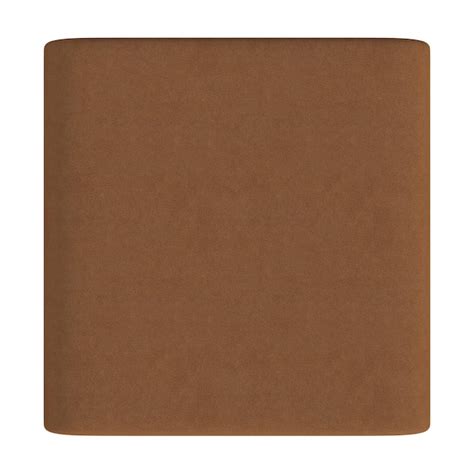 HomePop Modern Rust Velvet Velvet Ottoman in the Ottomans & Poufs ...