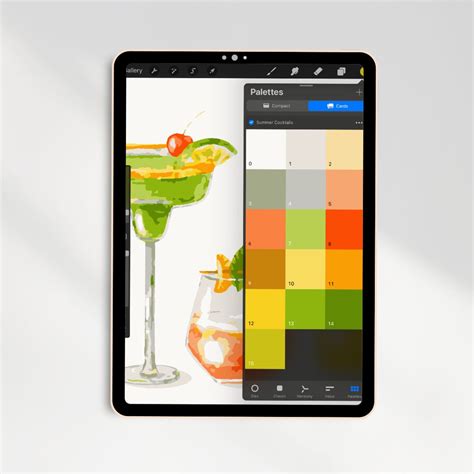 Digital Paint by Number | Procreate Paint by Number | Watercolor Paint ...