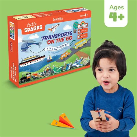 Smartivity Transports on the Go 7 In 1 Activity Kit — Toycra