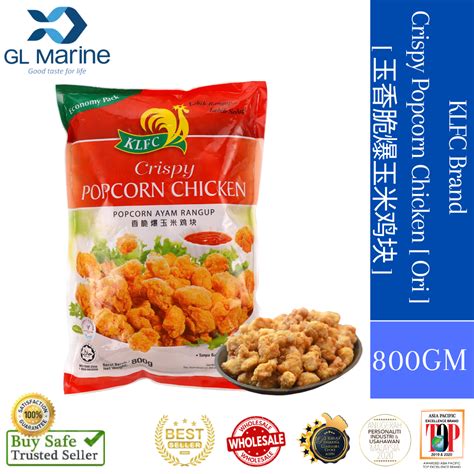 [HOT SELLING] KLFC CHICKEN POPCORN ORIGINAL [800GM] - GL MARINE FROZEN ...