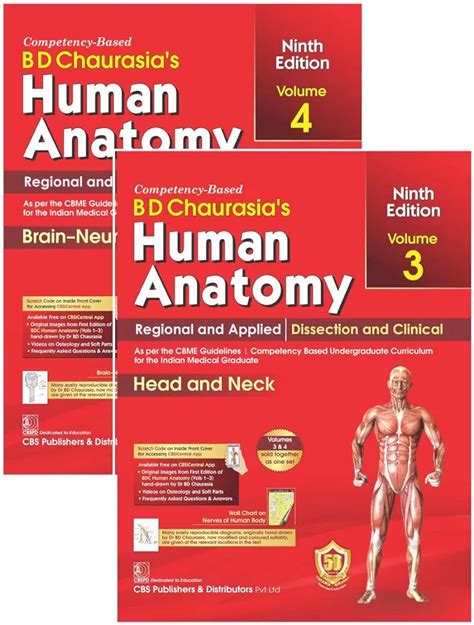 CHAURASIA BD 567 BD CHAURASIAS HUMAN ANATOMY 9ED VOL 3 AND 4 REGIONAL ...