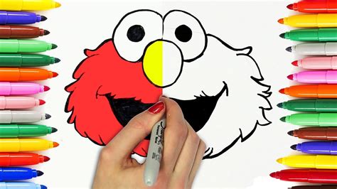 Elmo Drawing Tutorial 的图像结果