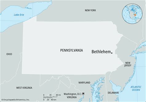 Bethlehem | Pennsylvania, Map, & Population | Britannica