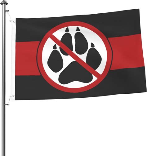 Amazon.com : Anti Furry Flag Flag 2 x 3 Ft Double Sided Outdoor Indoor ...