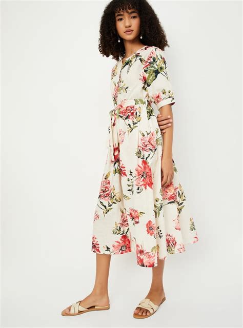Buy Women Floral Print Midi Dress Online at just Rs. 999.0 ...