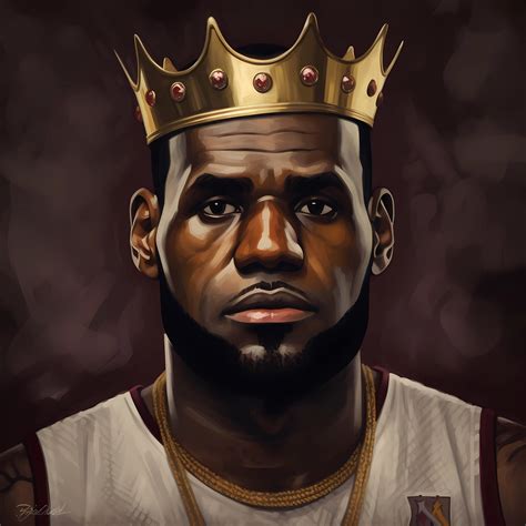 Lebron James Logo Wallpaper Crown