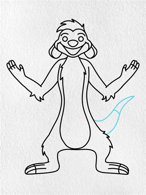 Image result for Timon Drawing