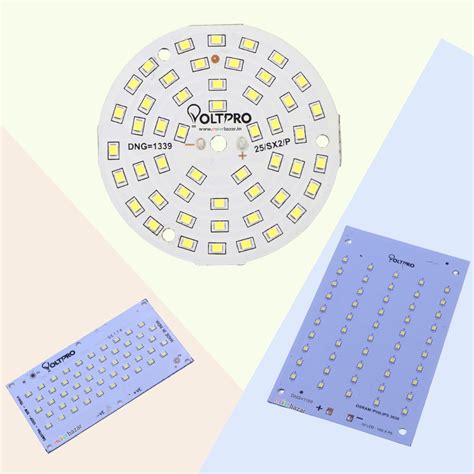 50W White 78mm Metal Core LED PCB