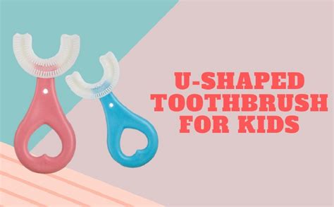Wavva U-Shaped With Finger Toothbrush For Kids,Hand Powered 2-6 Years ...