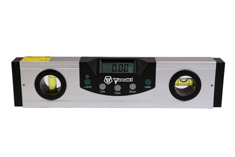 Yuzuki Digital Level Inclinometer 9" with Laser & Magnetic Base – Jaibros
