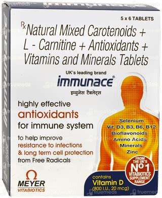 Immunace Tablet 6 - Uses, Side Effects, Dosage, Price | Truemeds
