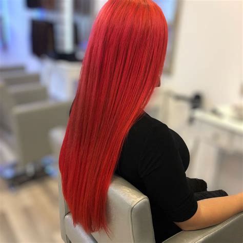 Red Hair Extensions | Nano Bead Hair Extensions