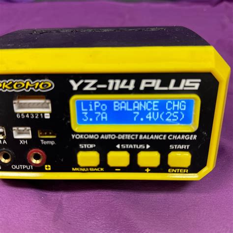Yahoo!オークション - 中古 YOKOMO/ヨコモ YZ-114 PLUS 充放電器 AC/D...