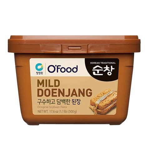 Chung Jung One Ofood Doenjang Premium Korean Traditional Soybean Miso ...