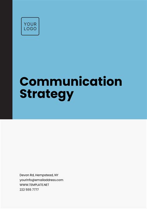 Image result for Communication Strategy Example