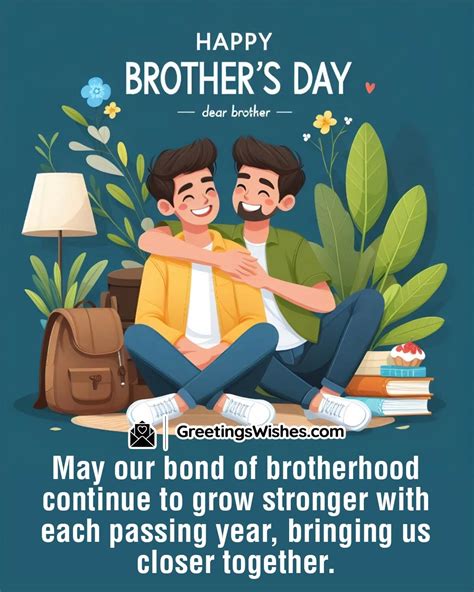 Brother’s Day Wishes and Heartfelt Messages (24th May) - Greetings Wishes