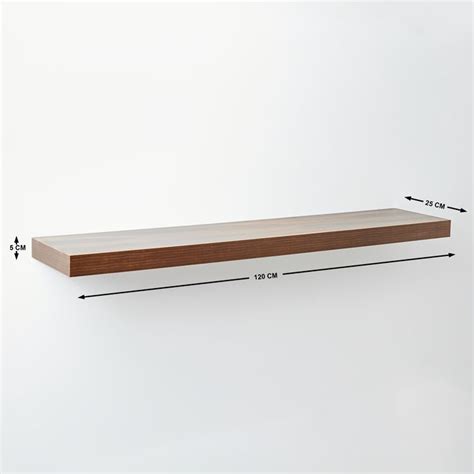 Buy Chicago NXT Floating Wall Shelf - Brown from Home Centre at just ...
