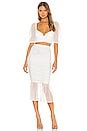 Camila Coelho Sancia Crop Top in White | REVOLVE