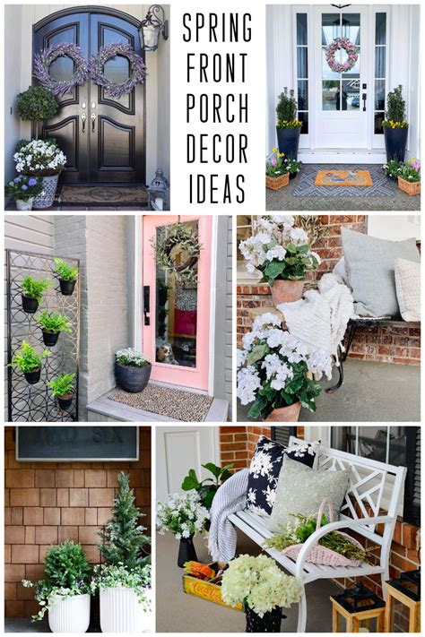 Front Porch Spring Decor 的图像结果