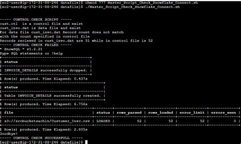Image result for Snowsql Batch File Example